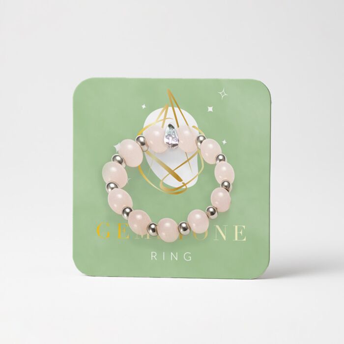 Gemstone Ring - Round Beads