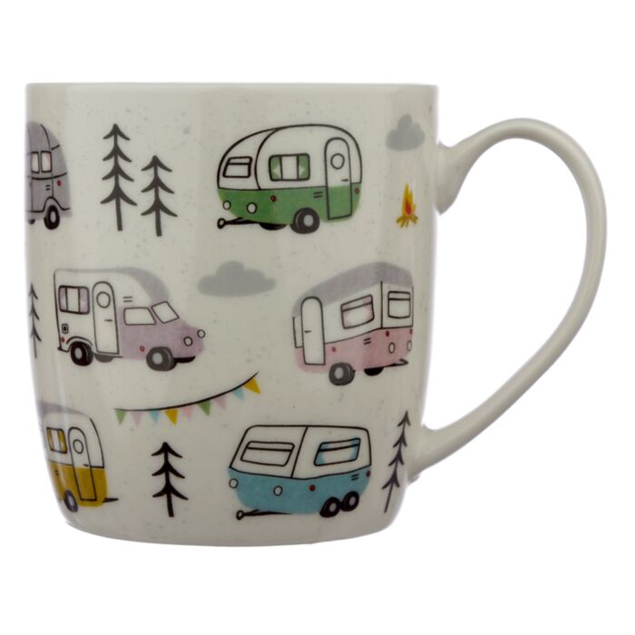 Porcelain Mug - Wildwood Caravan