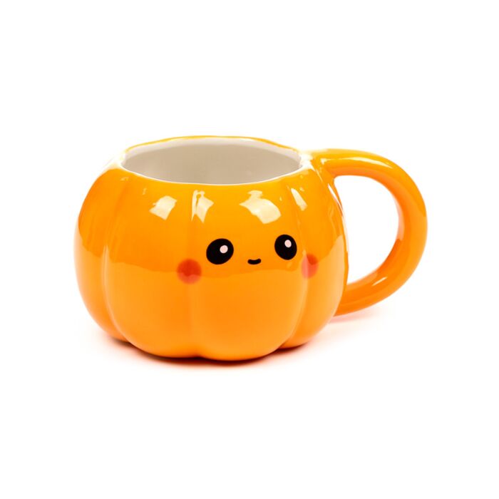 Novelty Shaped Ceramic Mug - Pumpkin Foodiemals
