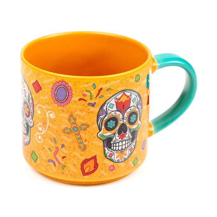 Large Porcelain Mug - Day of the Dead