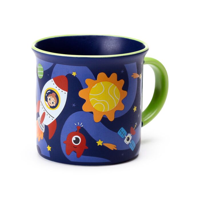 Porcelain Fine Rimmed Mug - Space Cadet