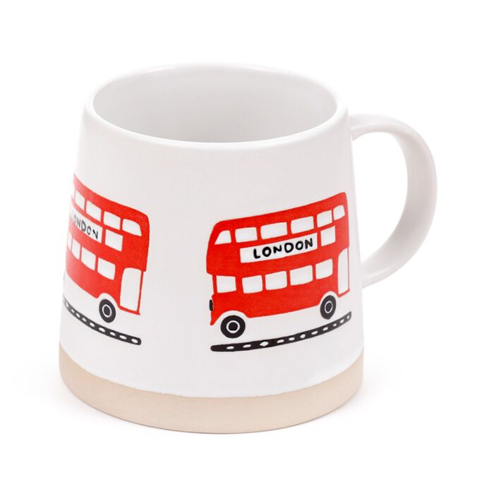 Stoneware Mug - London Souvenir Red Bus