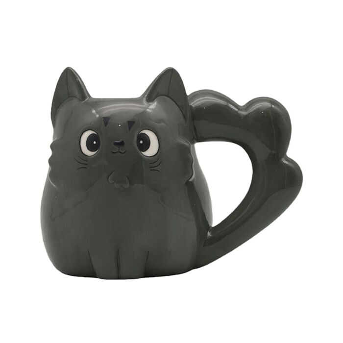 Novelty Shaped Ceramic Mug - Beans & Co Cats Pepper