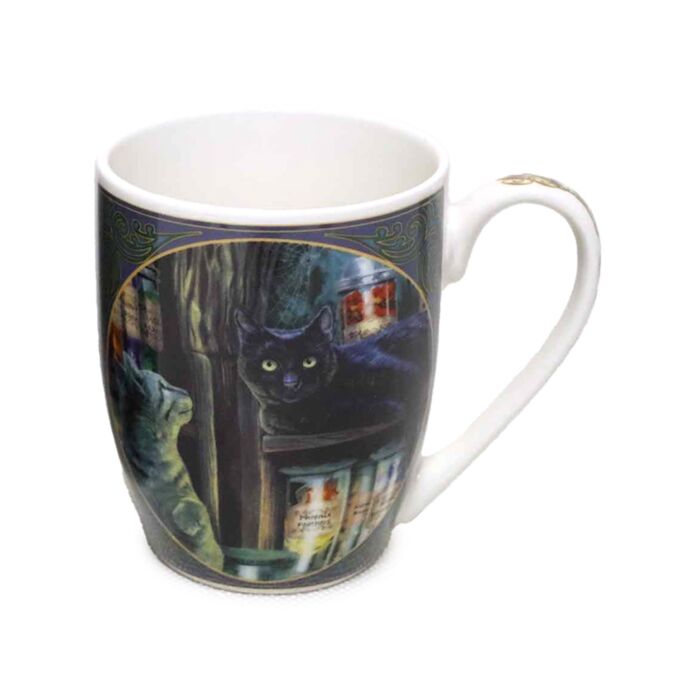 Porcelain Mug - Lisa Parker Magical Emporium Cat