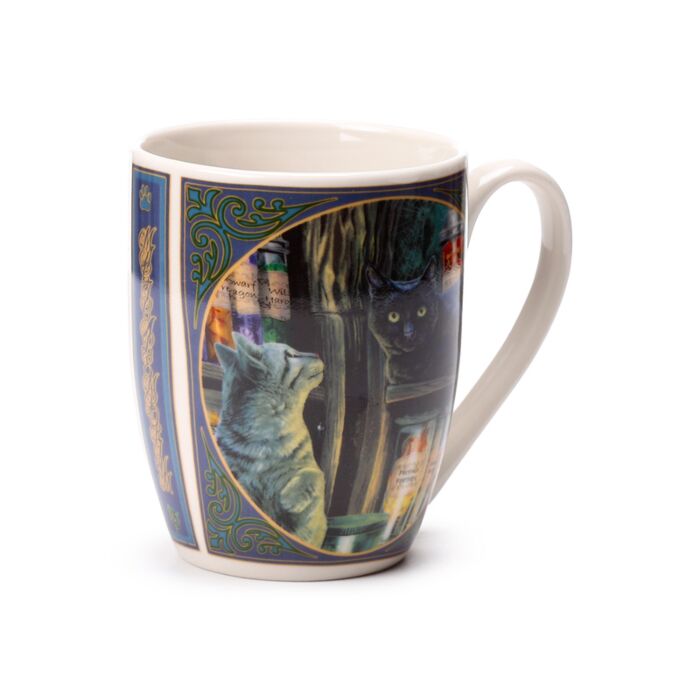Porcelain Mug - Lisa Parker Magical Emporium Cat