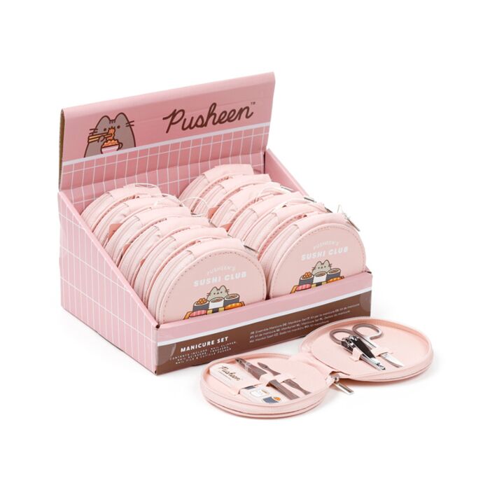 5 Piece Round Manicure Set - Pusheen the Cat Bento Club