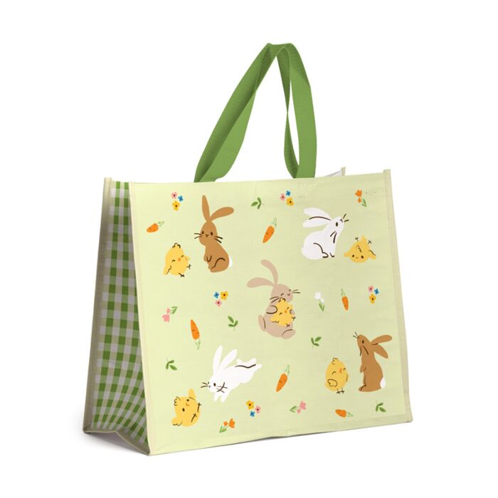 Durable Reusable Shopping Bag - Springtime