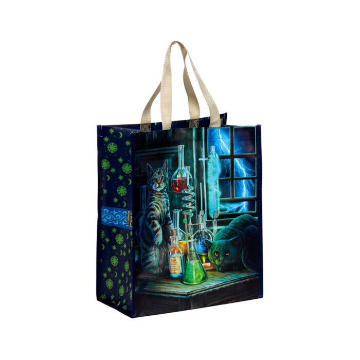Durable Reusable Shopping Bag - Lisa Parker Jekyll and Hyde Cats