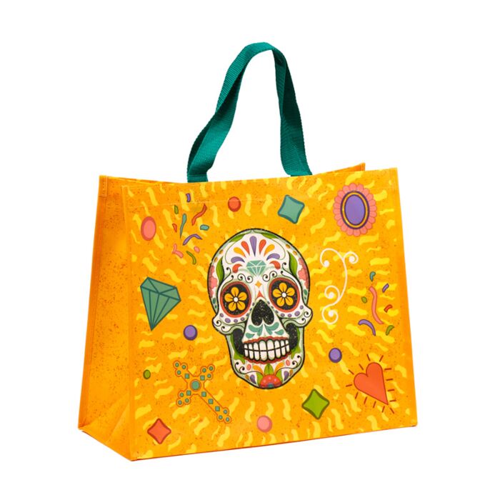 Durable Reusable Shopping Bag - Day of the Dead