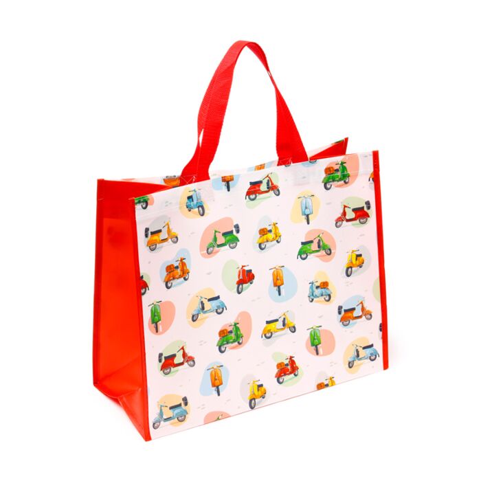 Durable Reusable Shopping Bag - Scooter