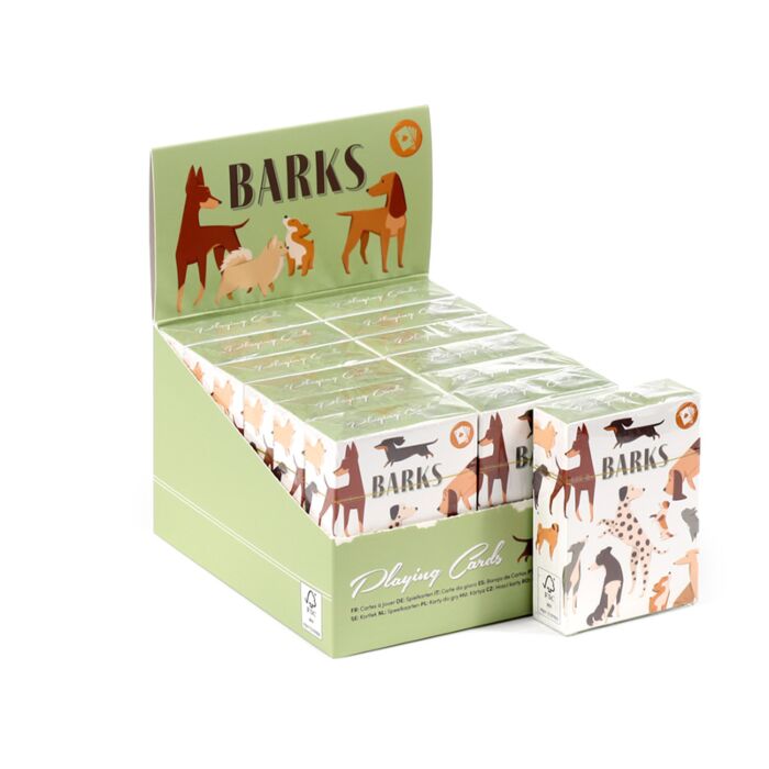 Standard Deck of Playing Cards - Barks Dog