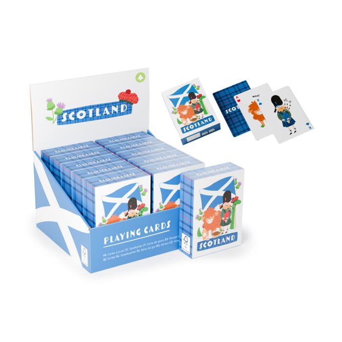 Standard Deck of Playing Cards - Scotland Souvenir