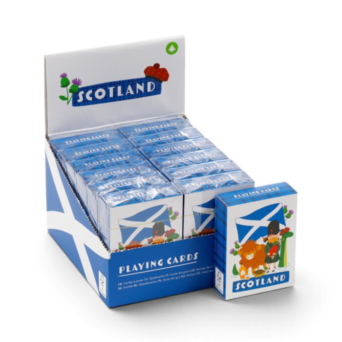 Standard Deck of Playing Cards - Scotland Souvenir