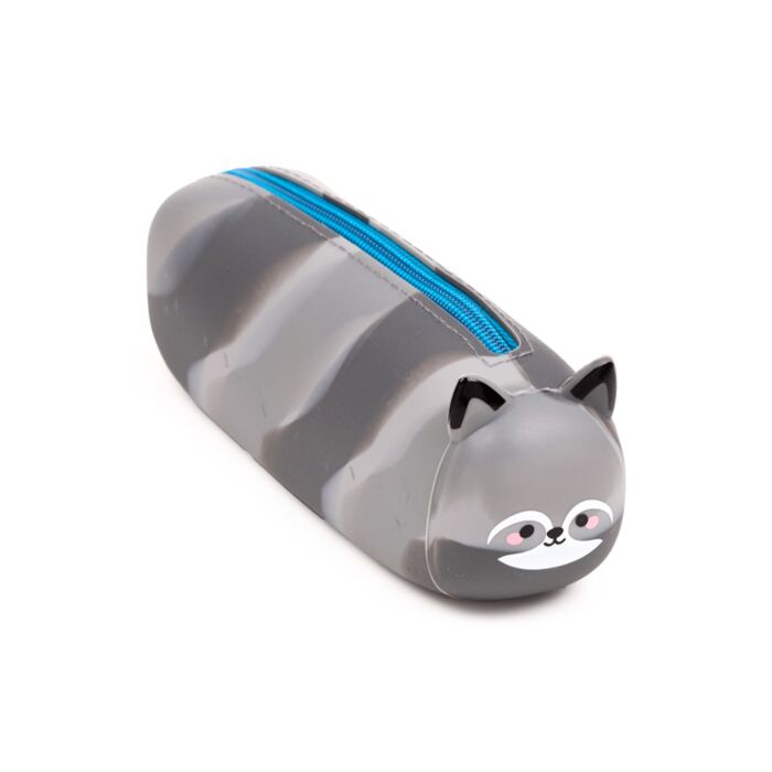 Silicone Pencil Case - Adoramals Romy the Raccoon