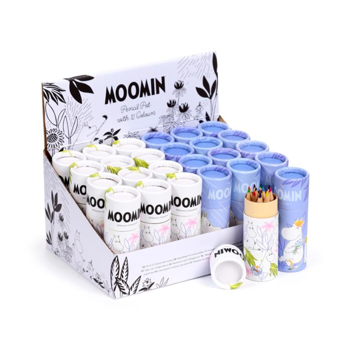 Colouring Pencil Tube - Moomin Tammi