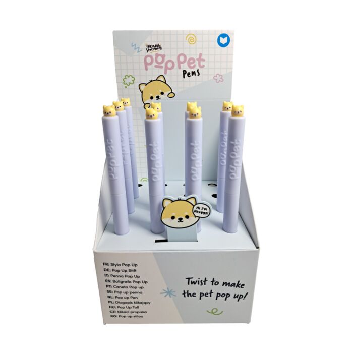 Twist Pop Pet Pen - Adoramals Pets Shiba Inu
