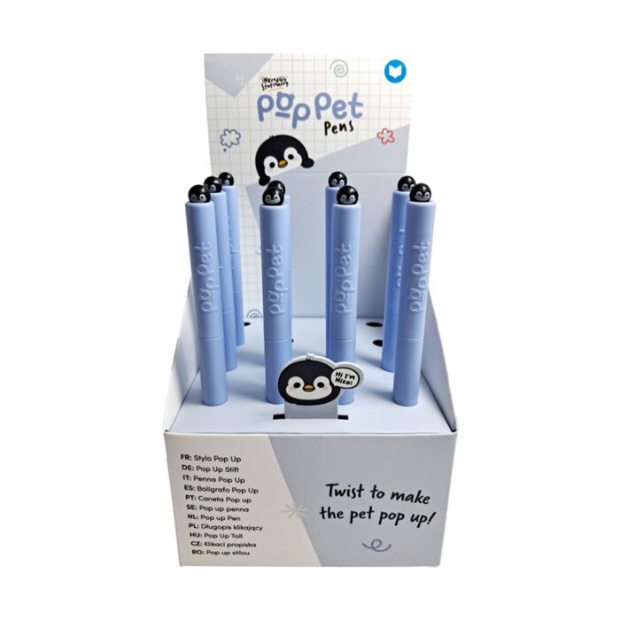 Twist Pop Pet Pen - Adoramals Wild Penguin