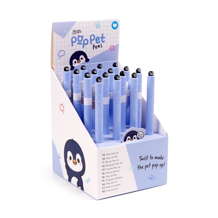 Twist Pop Pet Pen - Adoramals Wild Penguin