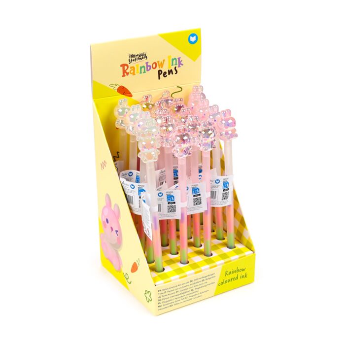 Rainbow Ink Pen - Springtime Bunny Rabbit