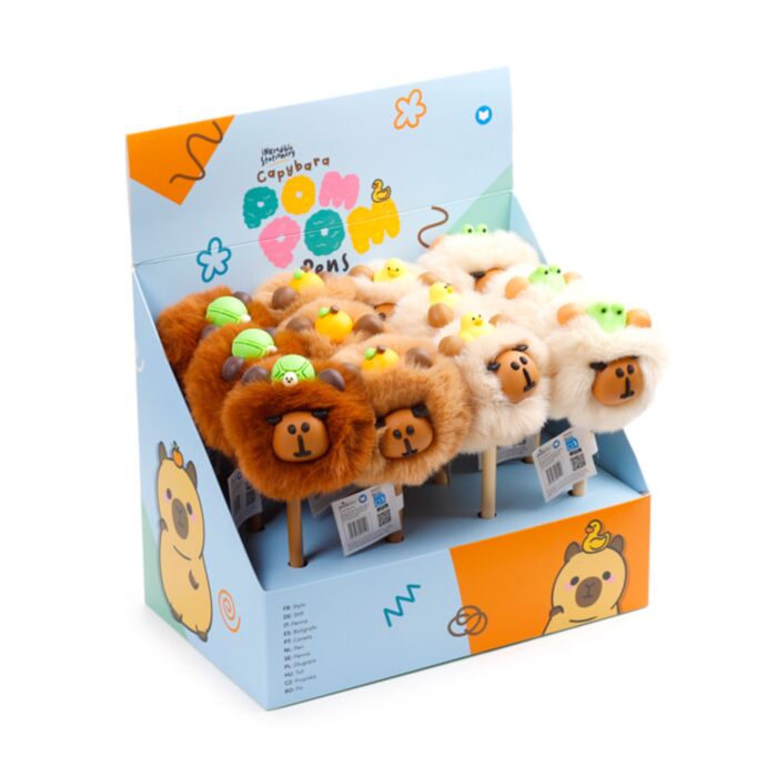 Fine Tip Pen - Capybara Pom Pom Topper