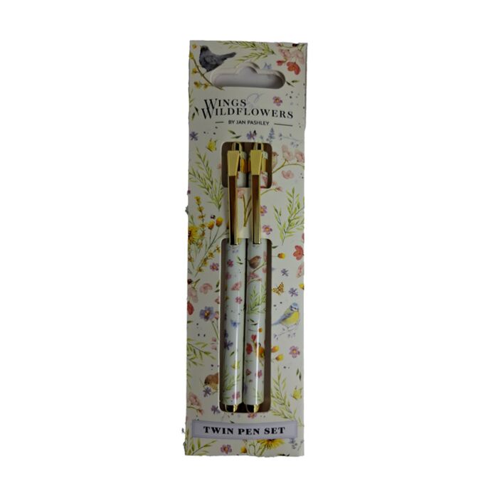 Pen Twin Set - Jan Pashley Wings & Wildflowers