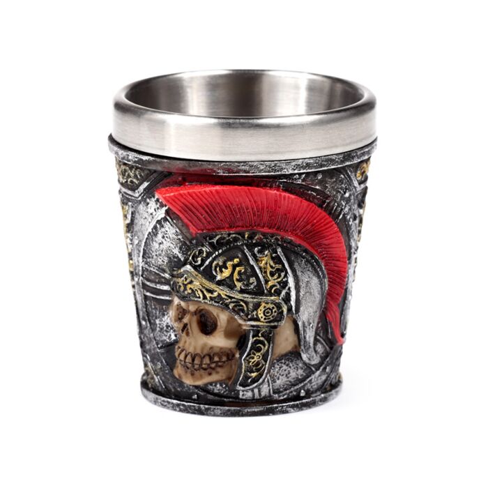 Decorative Shot Glass - Roman Soldier