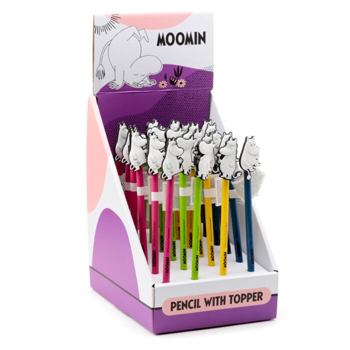 Pencil with PVC Topper - Moomin
