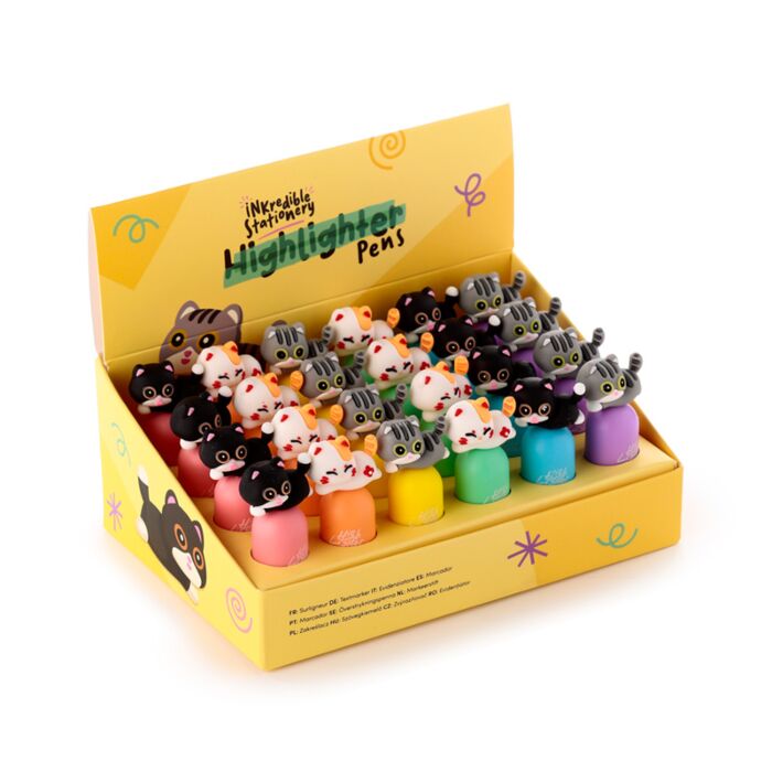 Shaped Lid Topper Highlighter - Cute Cat