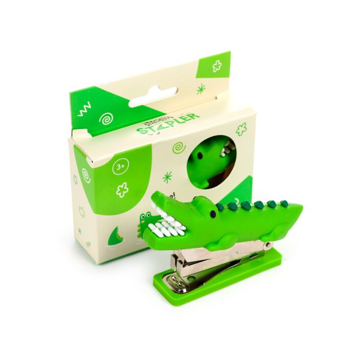 Mini Shaped Stapler - Crocodile