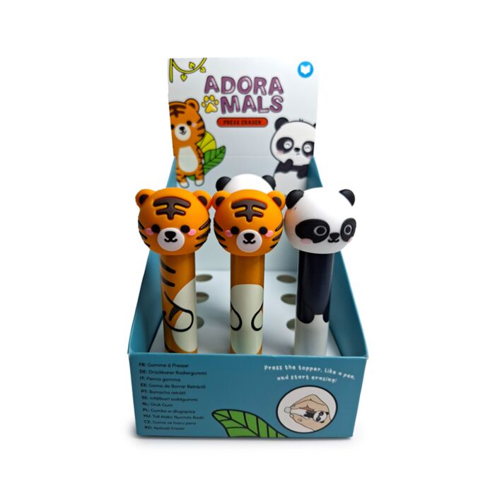 Press Top Eraser - Adoramals Wild
