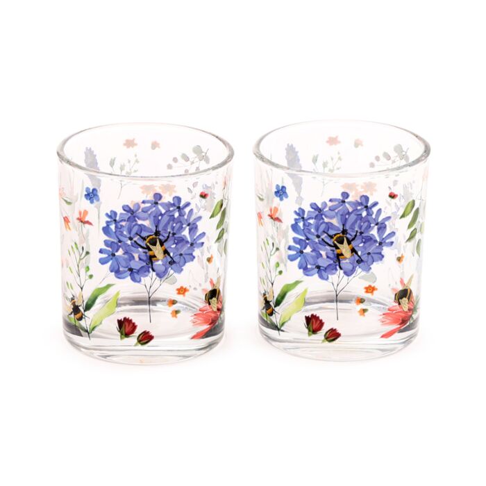 Glass Tumbler Set of 2 250ml - Nectar Meadows