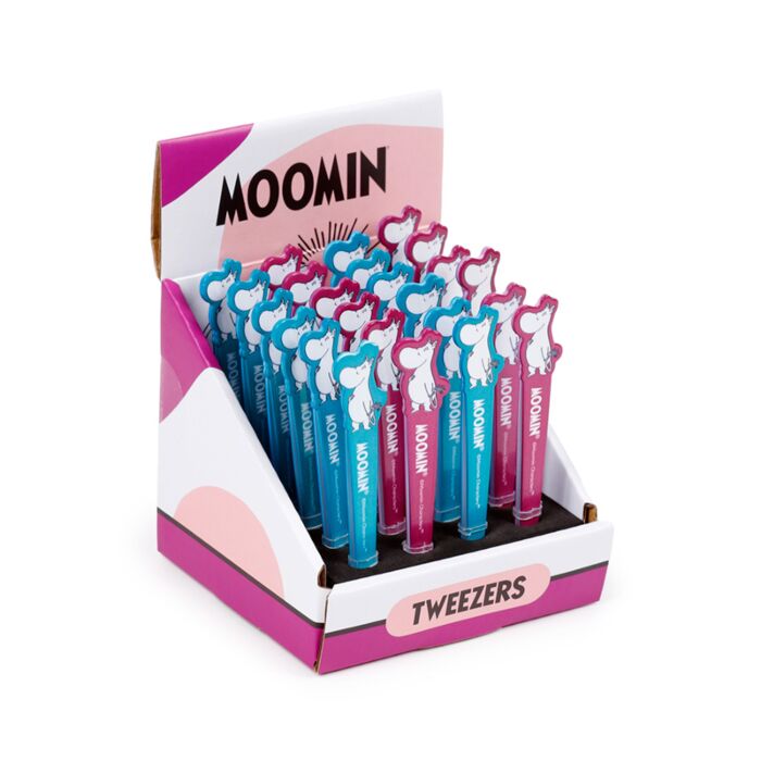 Shaped Tweezers - Moomin Blue & Purple