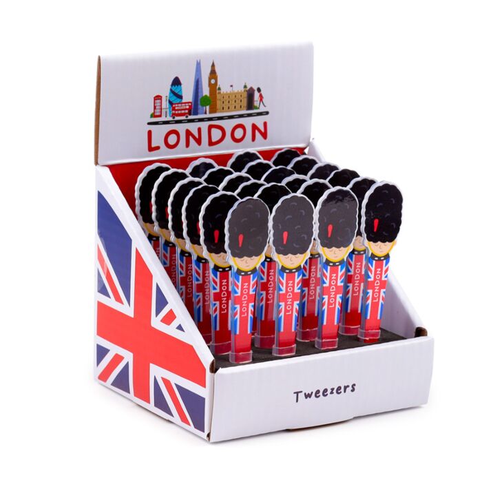 Shaped Tweezers - London Tour Guardsman