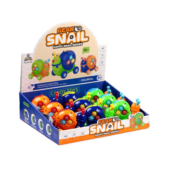 Press & Go Action Toy - Happy Snail Action Toy