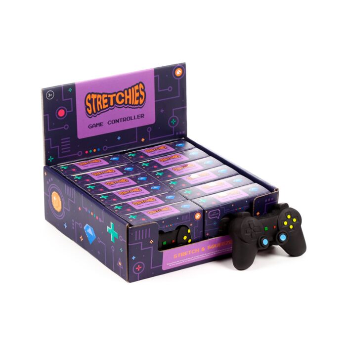 Stretchy Stress Fidget Toy - Game Over Game Controller