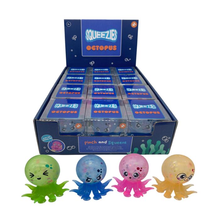 Stretchy Sucker Stress/Fidget Toy - Octopus
