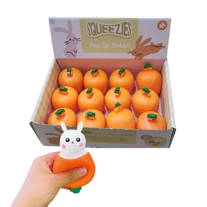 Pop Out Toy - Springtime Rabbit & Carrot