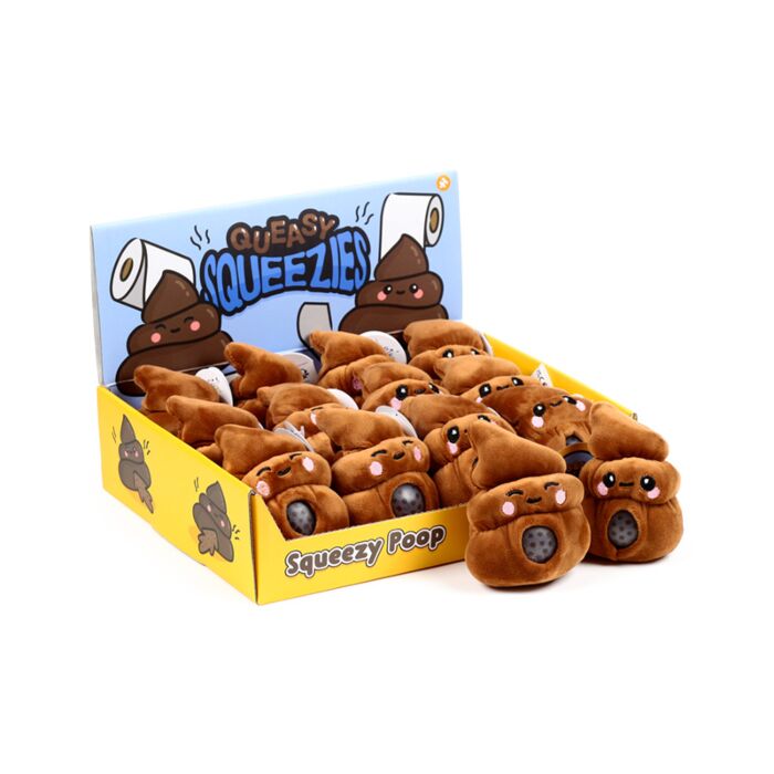 Queasy Squeezies Fidget Toy - Poop