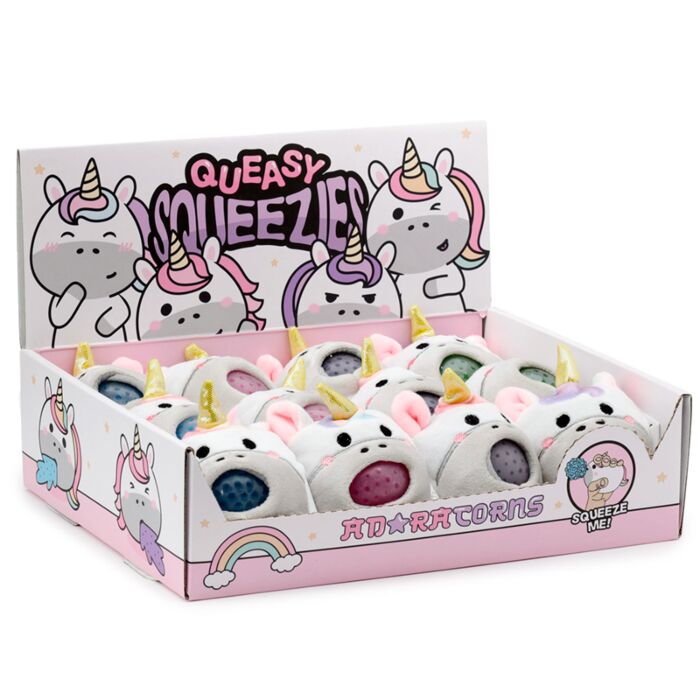Queasy Squeezies Fidget Toy - Adoracorns Unicorn