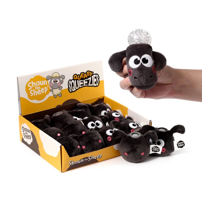 Queasy Squeezies Fidget Toy - Kawaii Cute Shaun the Sheep