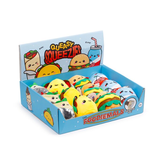Queasy Squeezies Fidget Toy - Foodiemals