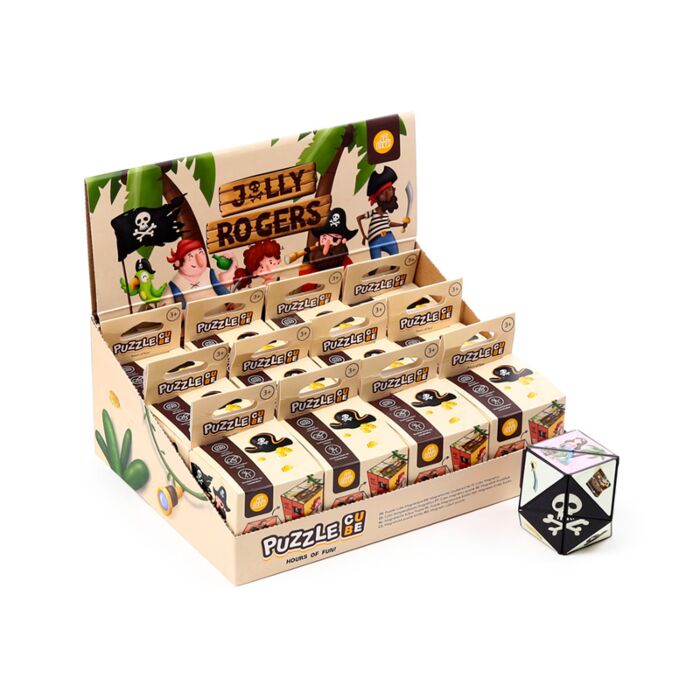 Puzzle Cube Toy - Jolly Rogers Pirate