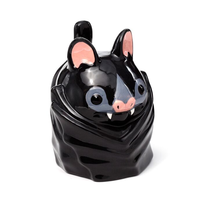 Novelty Upside Down Ceramic Mug - Bat