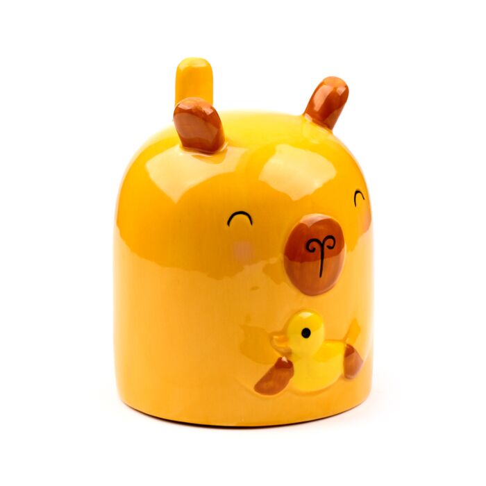 Novelty Upside Down Ceramic Mug - Capybara