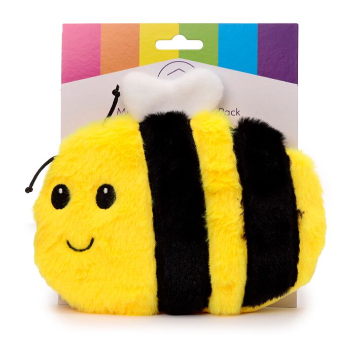 Microwavable Plush Lavender Heat Pack - Bumble Bee