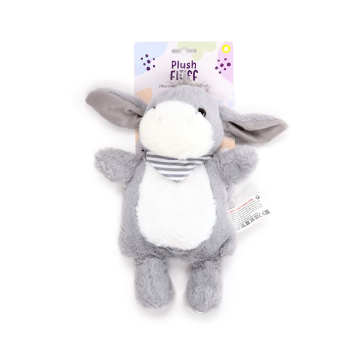 Microwavable Plush Lavender Heat Pack - Donkey