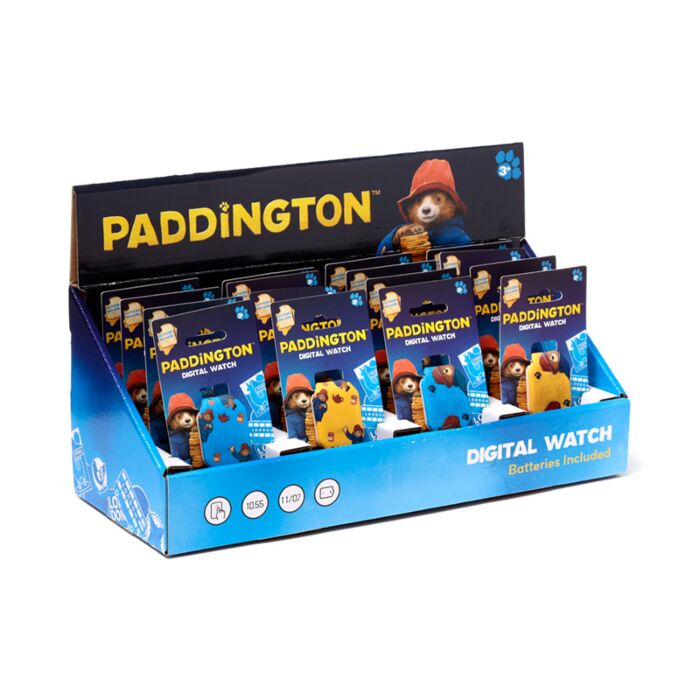 Silicone Digital Watch - Paddington Bear
