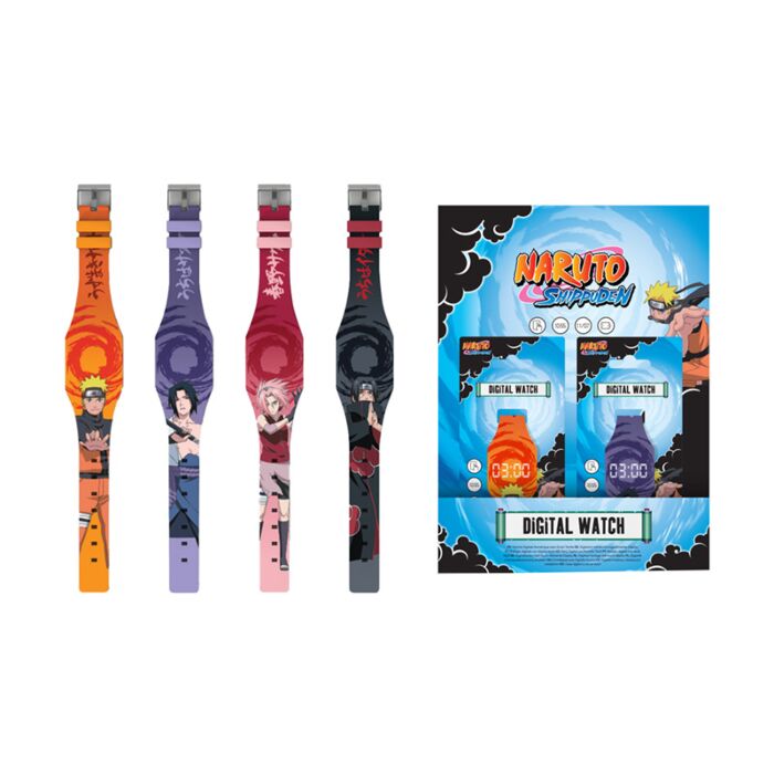 Silicone Digital Watch - Naruto