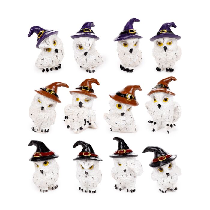 Decorative World Figures - Wise Old Magical Owl