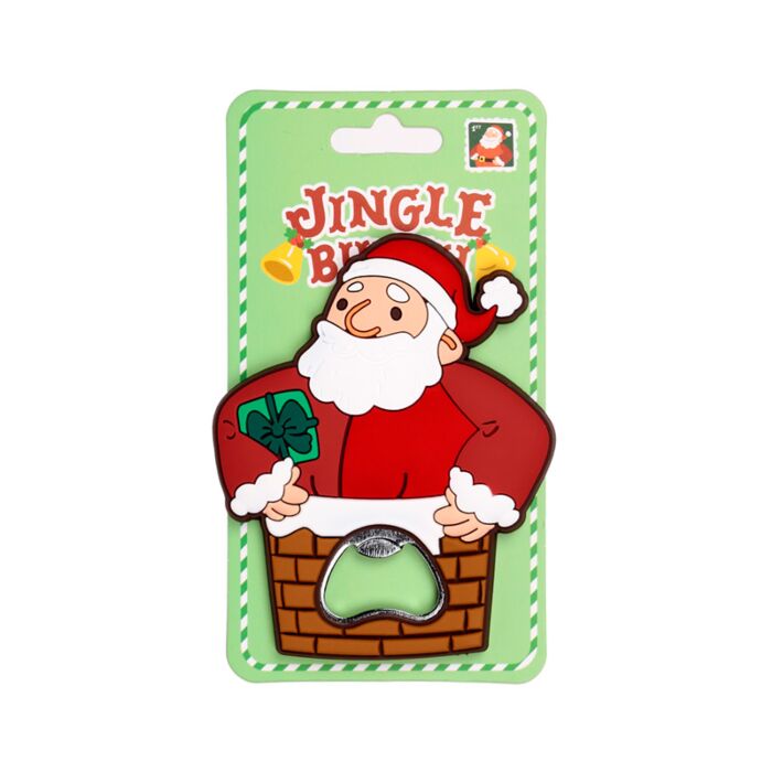 PVC Bottle Opener - Jingle Bunch Christmas